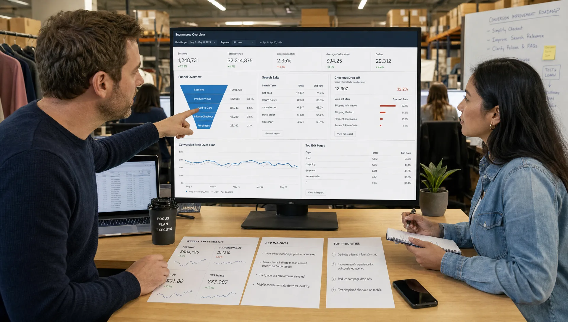 A Conversion Optimization Strategy for High-Traffic Stores