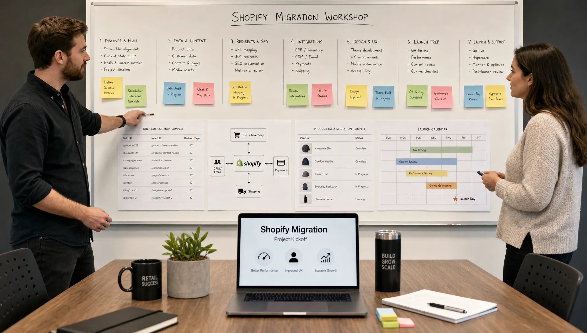 A Shopify Migration Services Checklist for Retailers